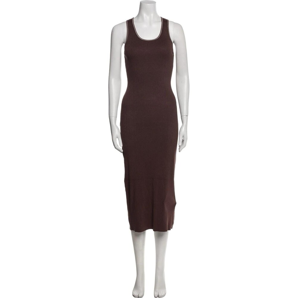 Caroline Contas  brown mini dress